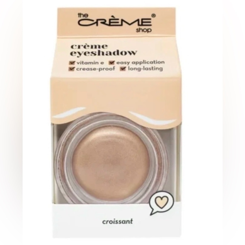The Crème Shop - Crème Eyeshadow (Croissant) - NEW